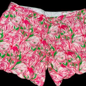 Good condition Lily Pulitzer shorts pink and green